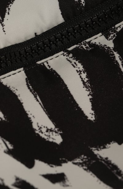 Текстильная поясная сумка ALEXANDER MCQUEEN черно-белого цвета по цене 73450 руб., арт. 691680 1AAHE, фото 3 Текстильная поясная сумка ALEXANDER MCQUEEN, арт. 691680 1AAHE, фото 3