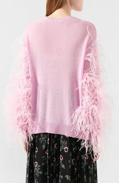 Пуловер из смеси шерсти и кашемира VALENTINO, арт. SB0KCA80513, фот о 4