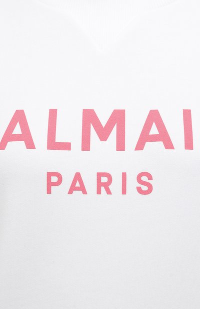 Хлопковый свитшот BALMAIN, арт. VF13691/B002, фото 5