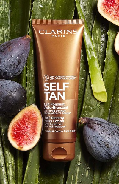 Молочко с эффектом загара для лица и тела lait fondant auto-bronzant (125ml) CLARINS, арт. 80074502, фото 4