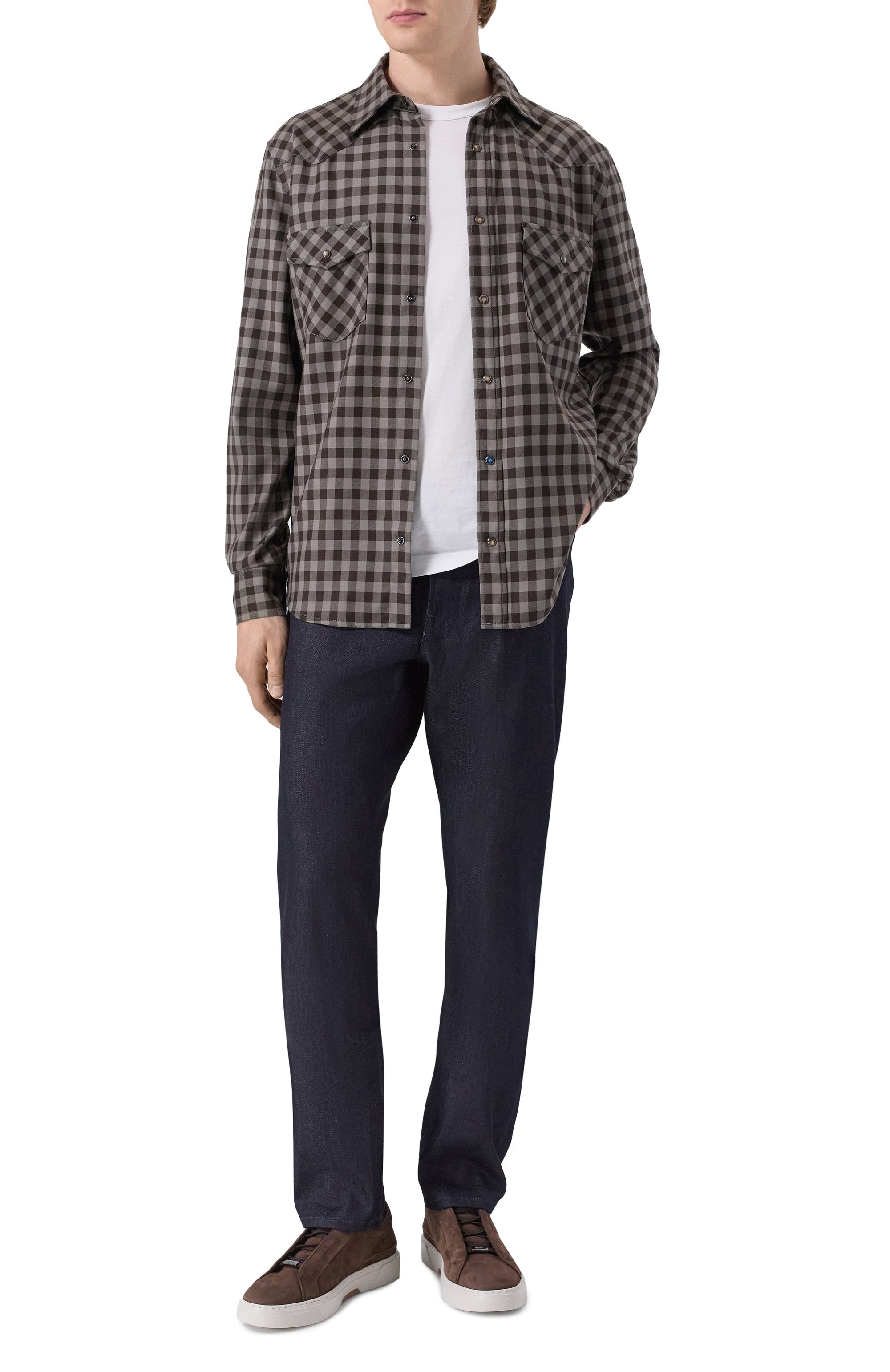 Кеды gary из нубука BOSS, арт. 50552971, фото 2