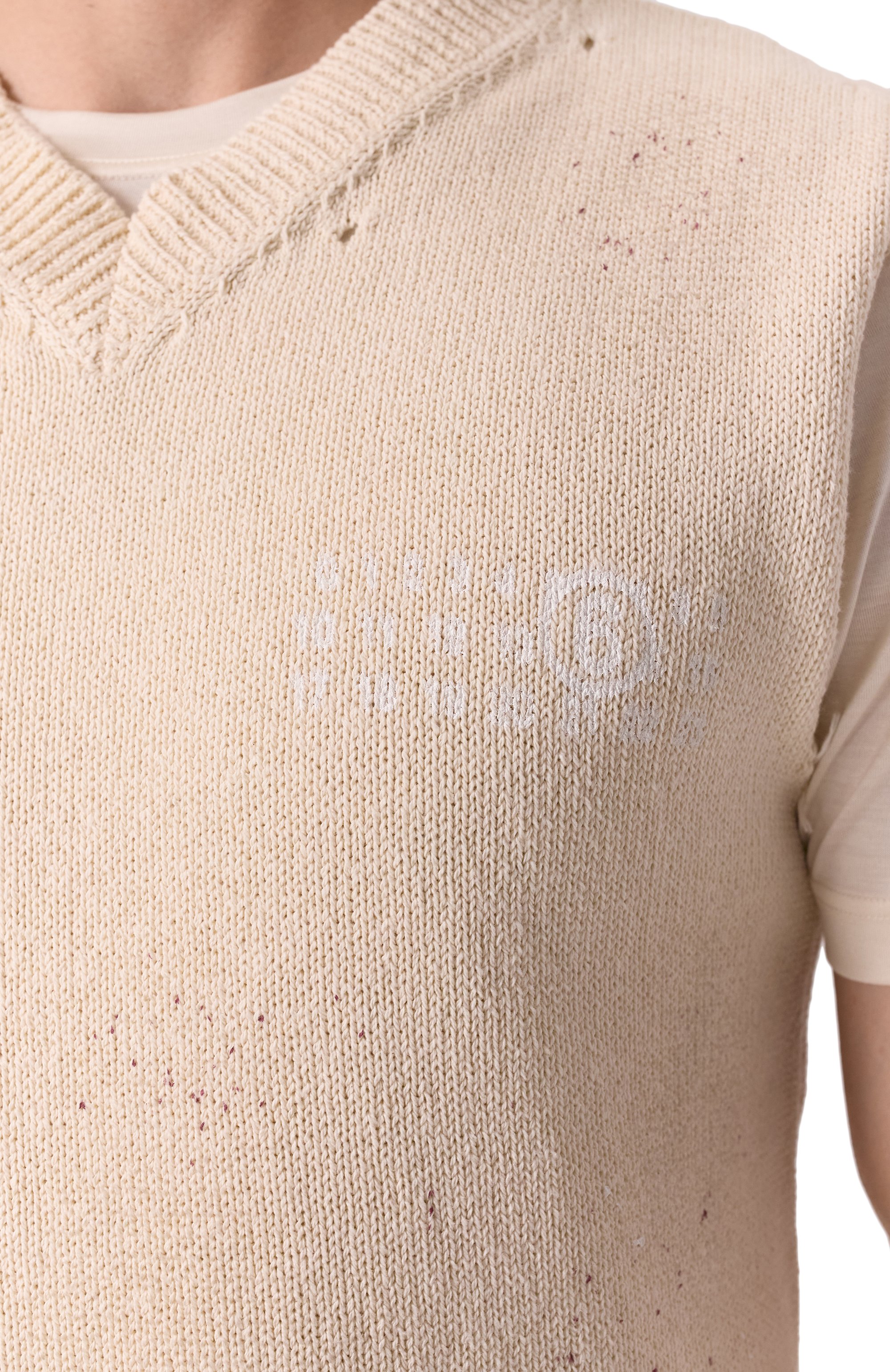 Хлопковый жилет MM6, арт. SH2FB0014/M13123, фото 5