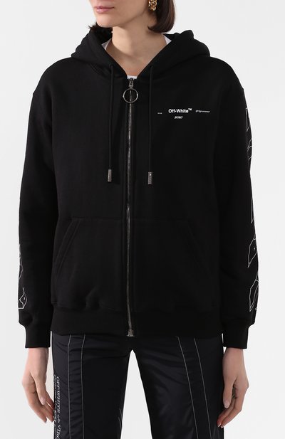 Хлопковая толстовка OFF-WHITE, арт. 0WBE005S20FLE0011001, фото 3