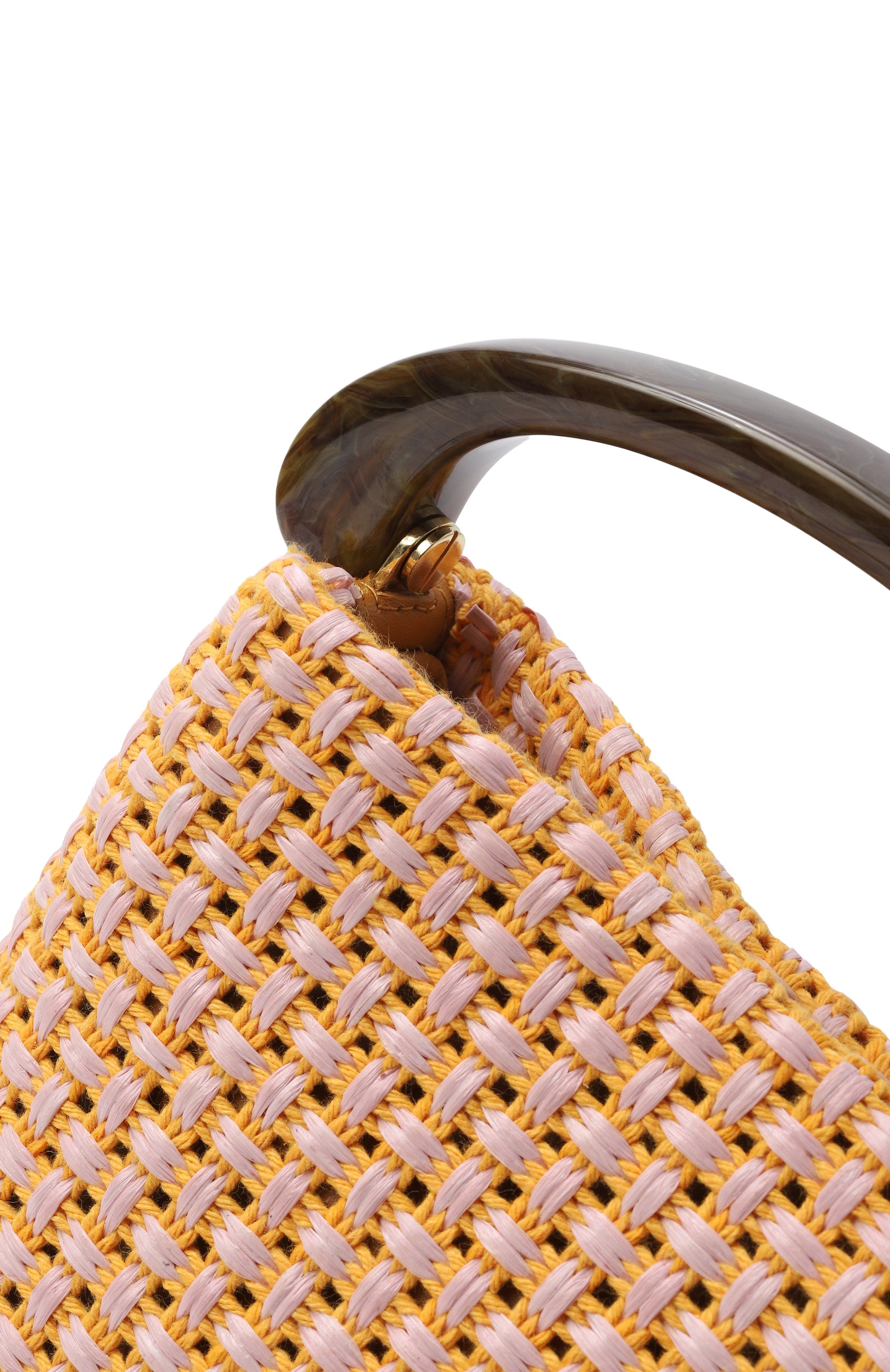 Сумка DRIES VAN NOTEN желтого цвета по цене 74900 руб., арт. 011523/0901, фото 6 Сумка DRIES VAN NOTEN, арт. 011523/0901, фото 6