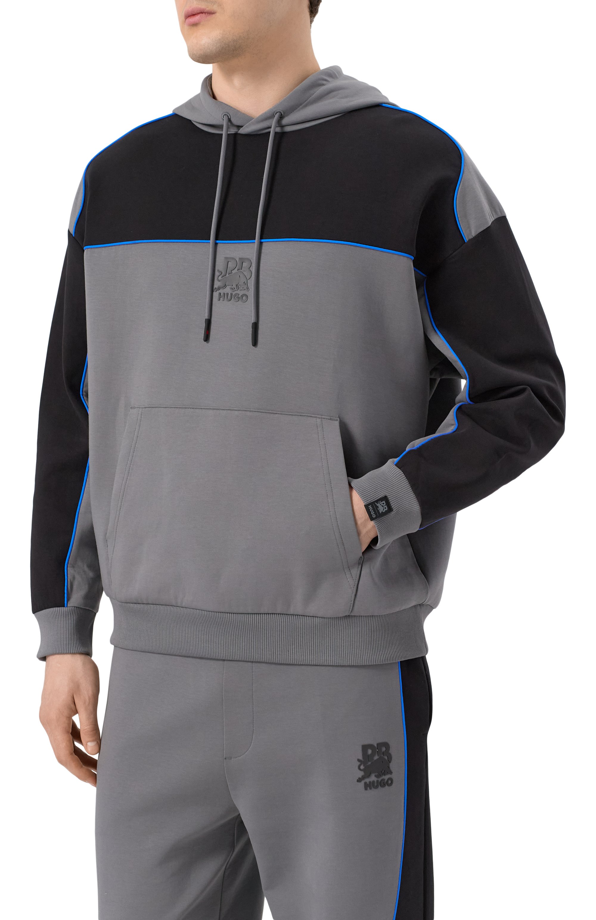 Хлопковое худи hugo x rb HUGO, арт. 50542808, фото 3