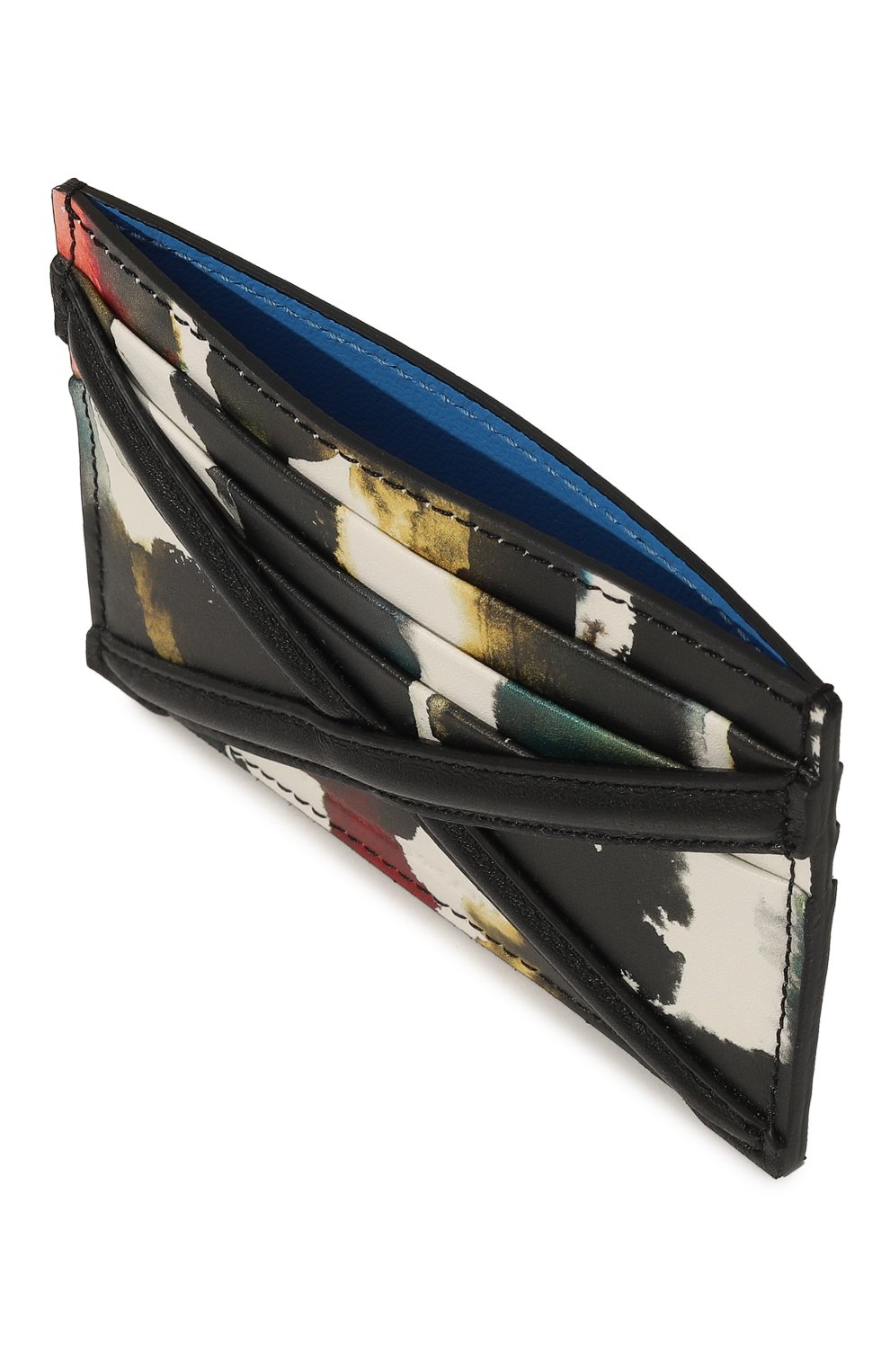 Кожаный футляр для кредитных карт ALEXANDER MCQUEEN, арт. 726324 1AALM, фото 3