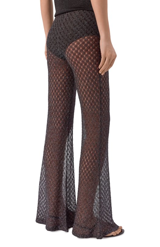 Брюки из вискозы Missoni MC25SI00/BR014D Коричневый  MC25SI00/BR014D Фото 4