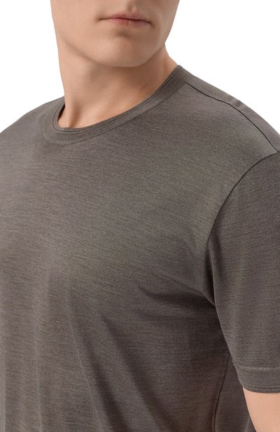 Шелковая футболка DOLCE & GABBANA, арт. G8ST1T/G7P0F, фото 5