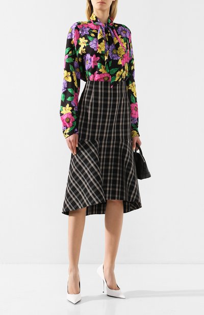 Блузка с принтом BALENCIAGA, арт. 595072/TGLN6, фото 2