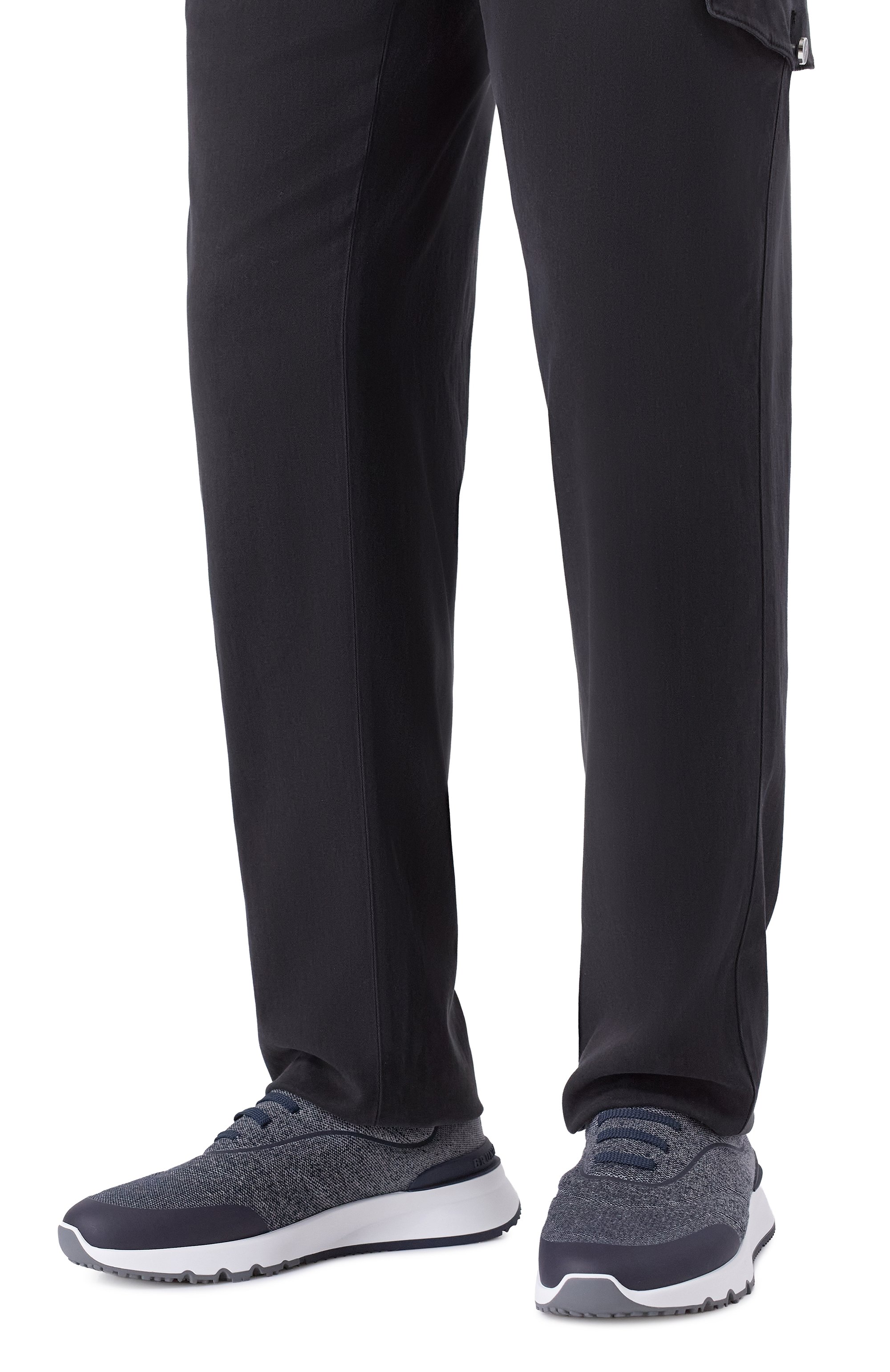 Текстильные кроссовки BRUNELLO CUCINELLI, арт. MZUEHR0342, фото 3