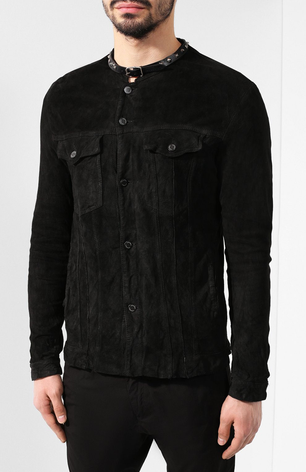 Кожаная куртка GIORGIO BRATO, арт. GU19S9015VBIS, фото 3