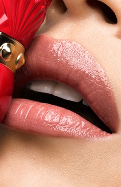 Сменный блок помады-блеска rouge louboutin sooooo…glow, оттенок peach cabaret CHRISTIAN LOUBOUTIN  цвета, арт. 8435415046237 | Фото 6 (Региональные ограничения белый список (Axapta Mercury): Не проставлено; Нос: Не проставлено; Финишное покрытие: Сияющий)