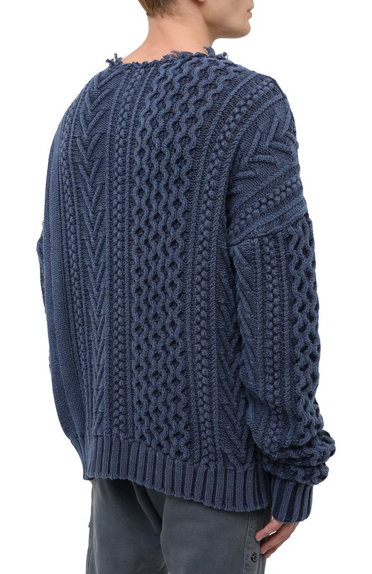 Хлопковый свитер Greg Lauren 4