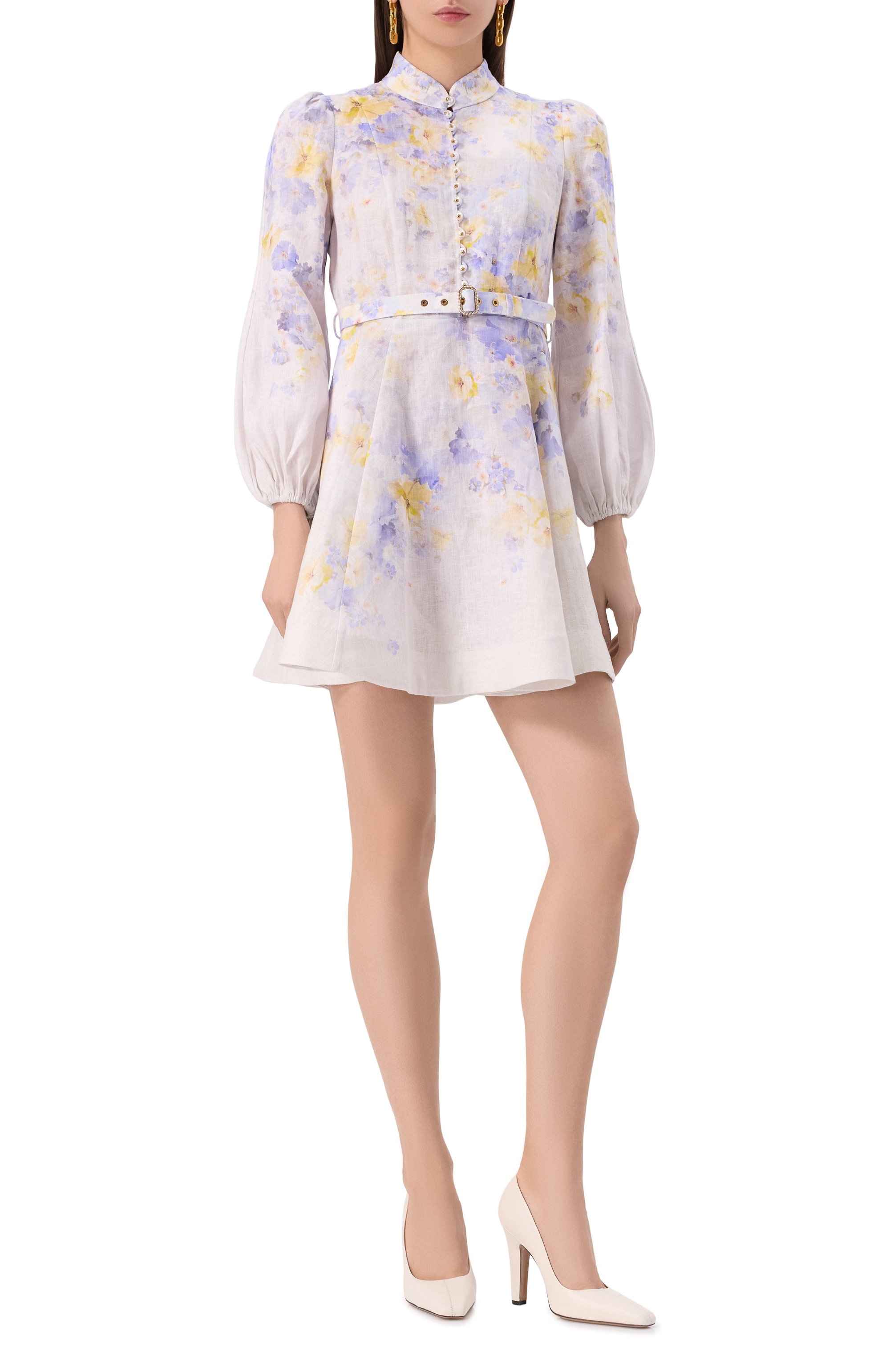 Льняное платье ZIMMERMANN, арт. 9142DR251, фото 2