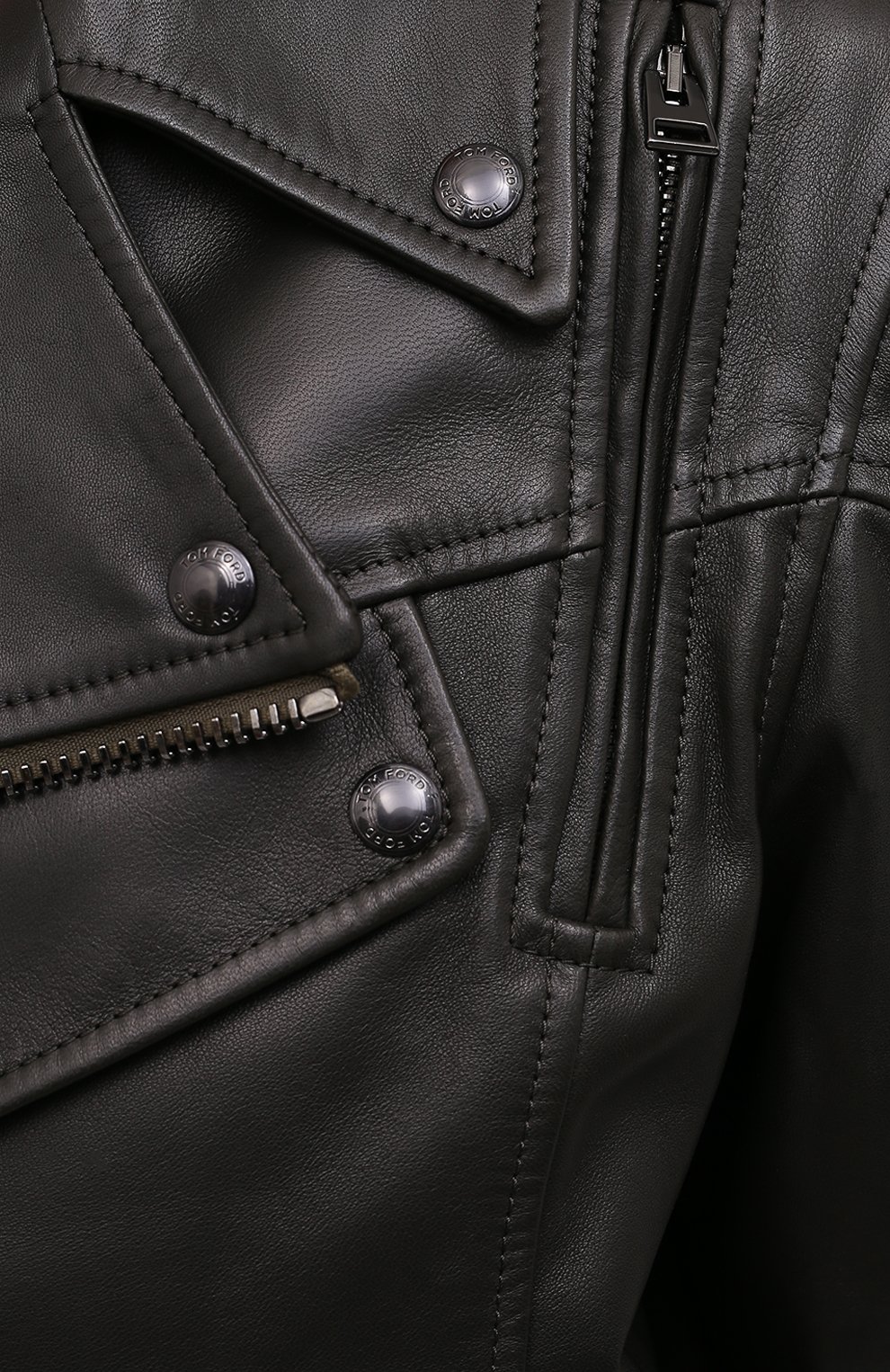 Кожаная куртка TOM FORD, арт. GIL479-LEX266, фото 5