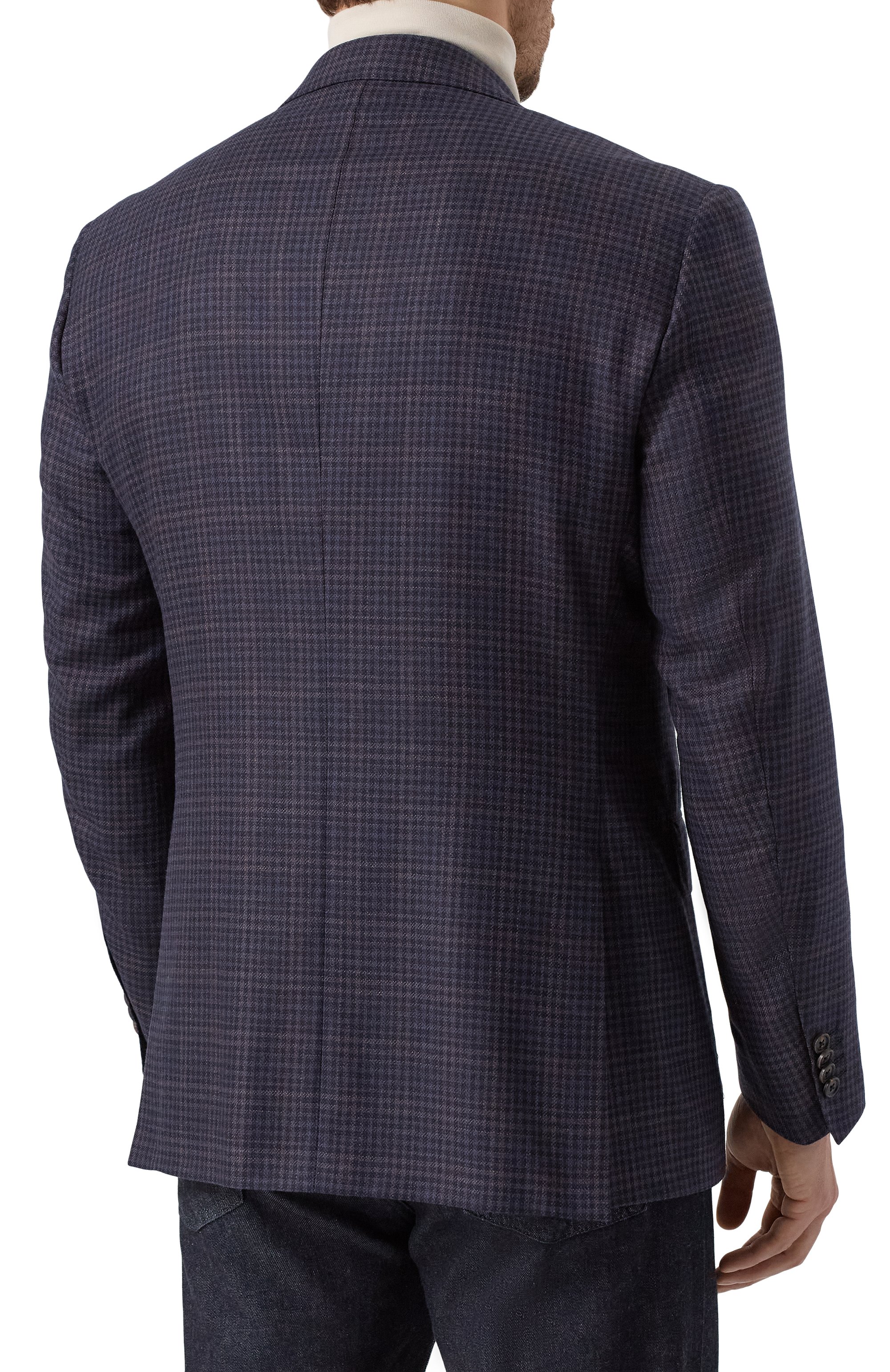 Пиджак из шелка и шерсти CORNELIANI, арт. 266008-2616921, фото 6