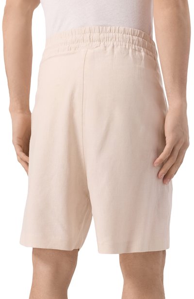 Шорты изо льна и вискозы HINNOMINATE, арт. HMABM01350, фото 4