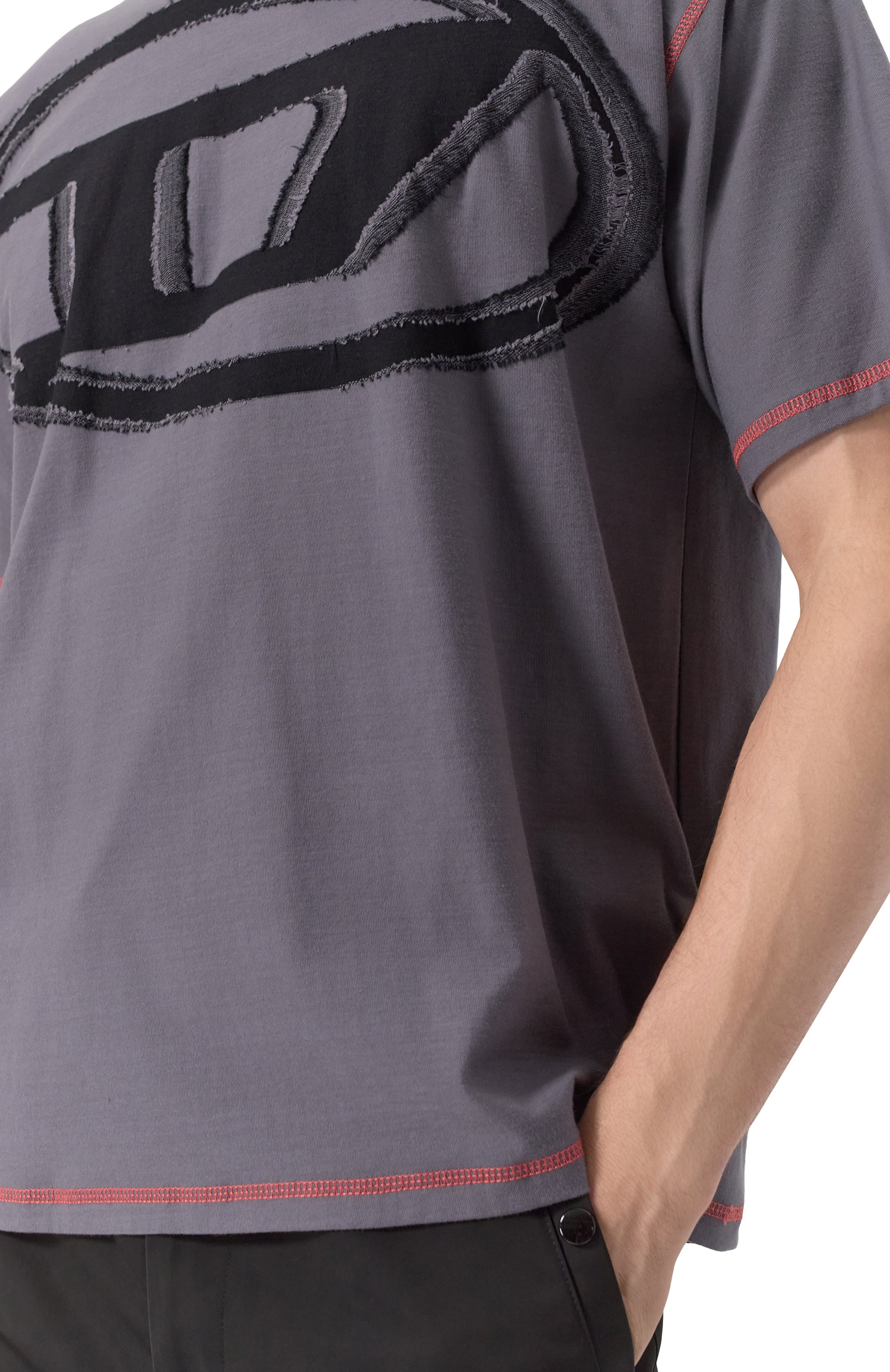 Хлопковая футболка DIESEL, арт. A16185/0GIAS, фото 5