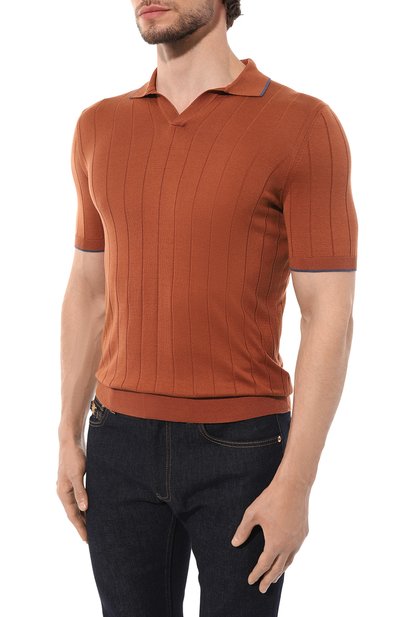 Шелковое поло GRAN SASSO, арт. 43181/23510, фото 3