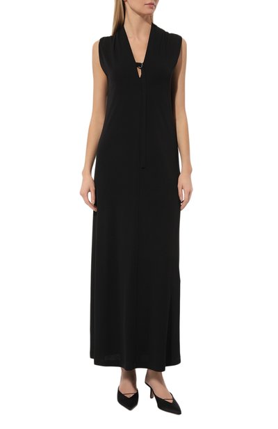 Платье ERIKA CAVALLINI черного цвета по цене 52750 руб., арт. P4SK02, фото 3 Платье ERIKA CAVALLINI, арт. P4SK02, фото 3