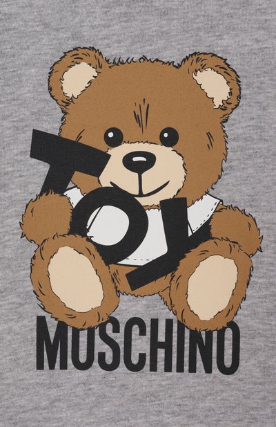 Хлопковая футболка MOSCHINO, арт. H9M04K/LAA03/10-14, фото 3