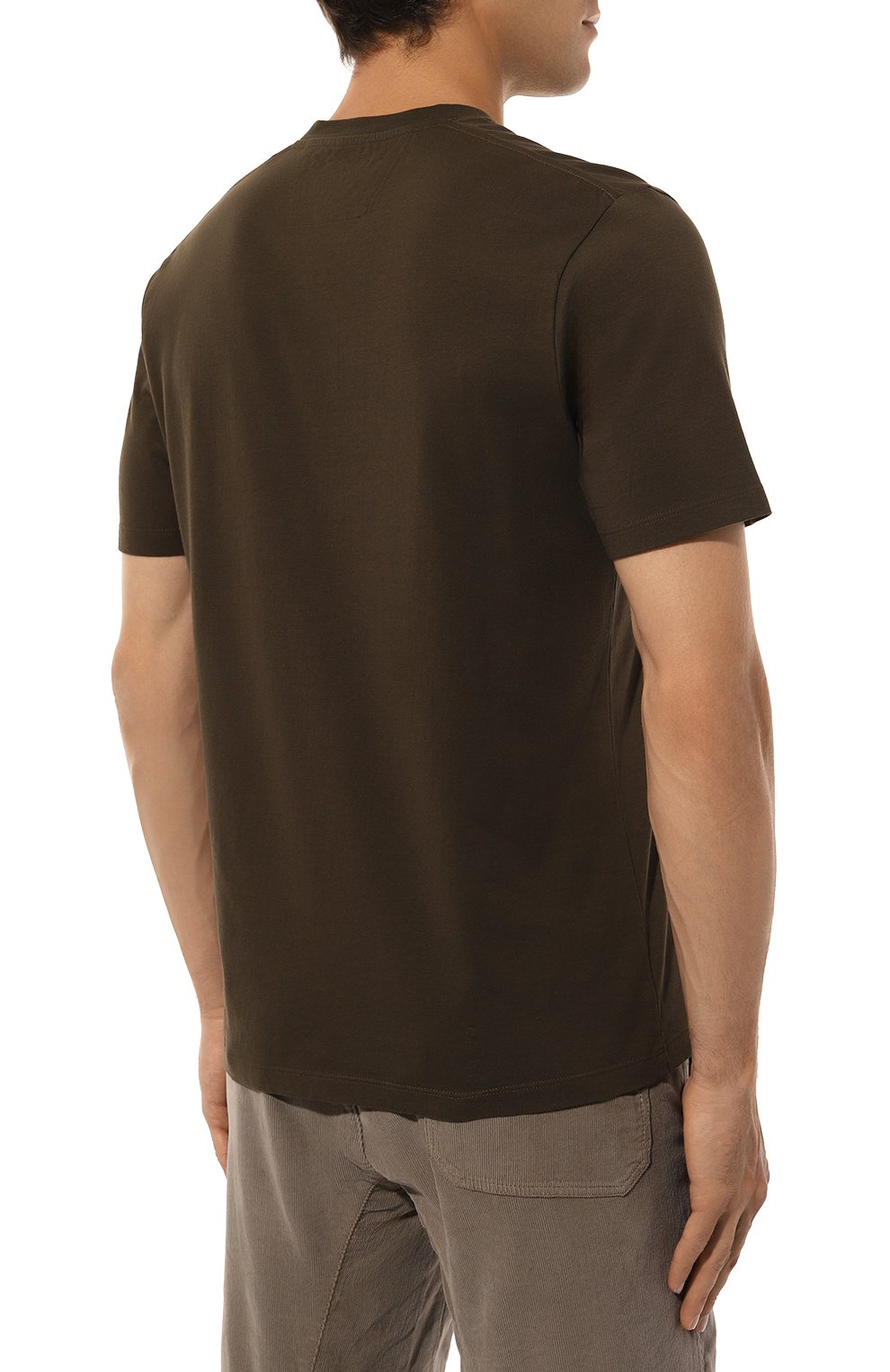 Хлопковая футболка C.P. COMPANY, арт. 17CMTS164A006586W, фото 4