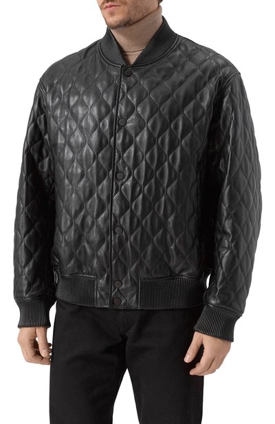 Кожаный бомбер MVST, арт. M25.1PM.0005, фото 3