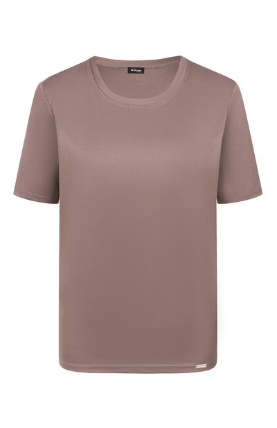 Женская хлопковая футболка KITON, арт. D61449H0805126