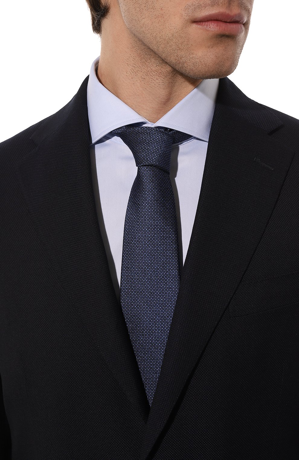 Шелковый галстук KITON, арт. UCRVKLC06H20, фото 2