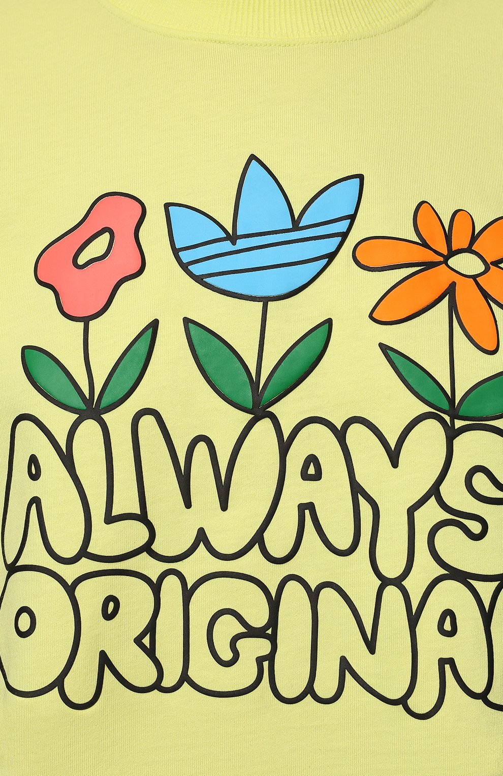 Хлопковый лонгслив ADIDAS ORIGINALS, арт. HC5428, фото 5