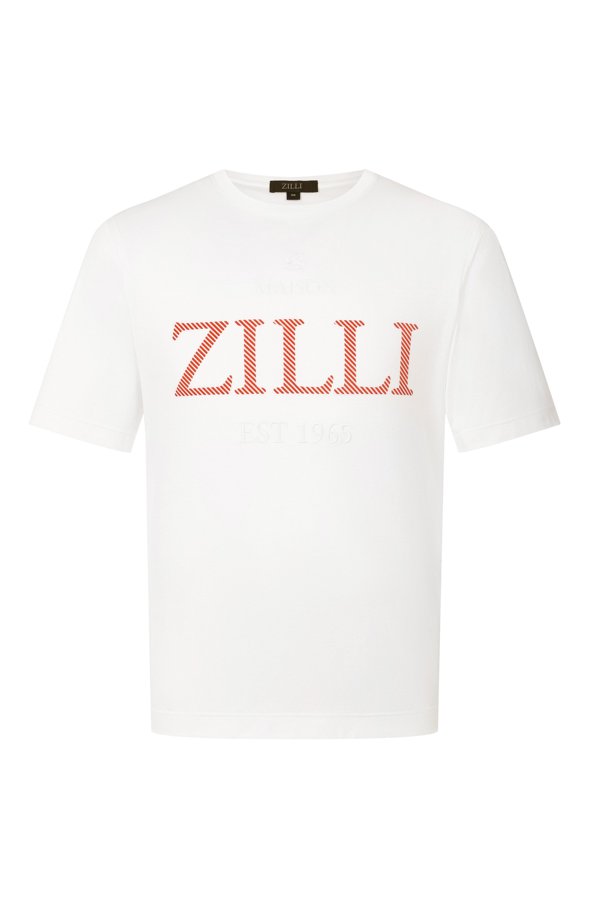 Хлопковая футболка ZILLI, арт. TSR02AM0100VEST00, фото 1