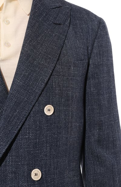 Пиджак из шерсти и шелка BRUNELLO CUCINELLI, арт. MQ4257BBD, фото 5