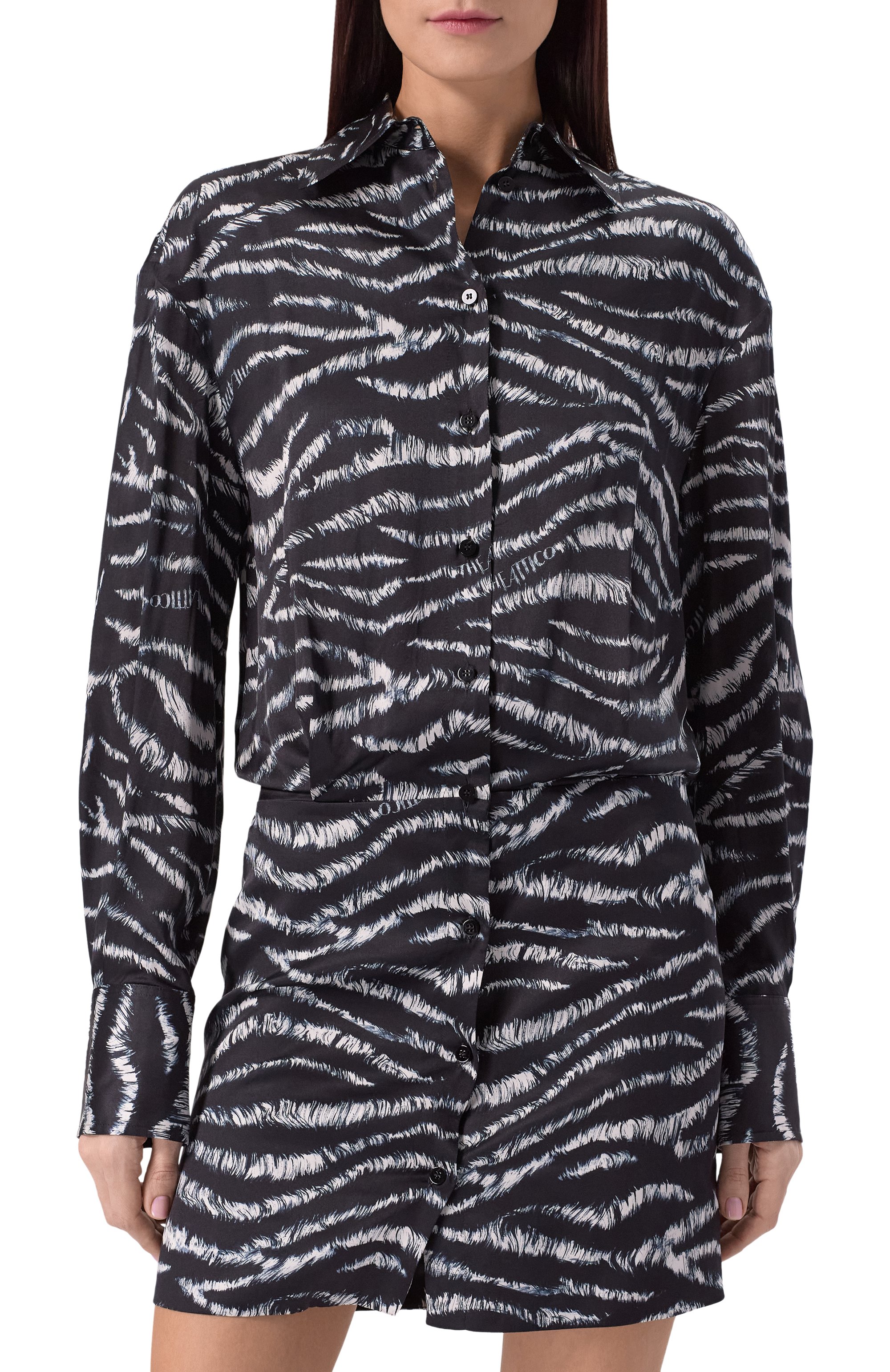 Атласное платье THE ATTICO, арт. 250WCA00093/VSE001PR, фото 3