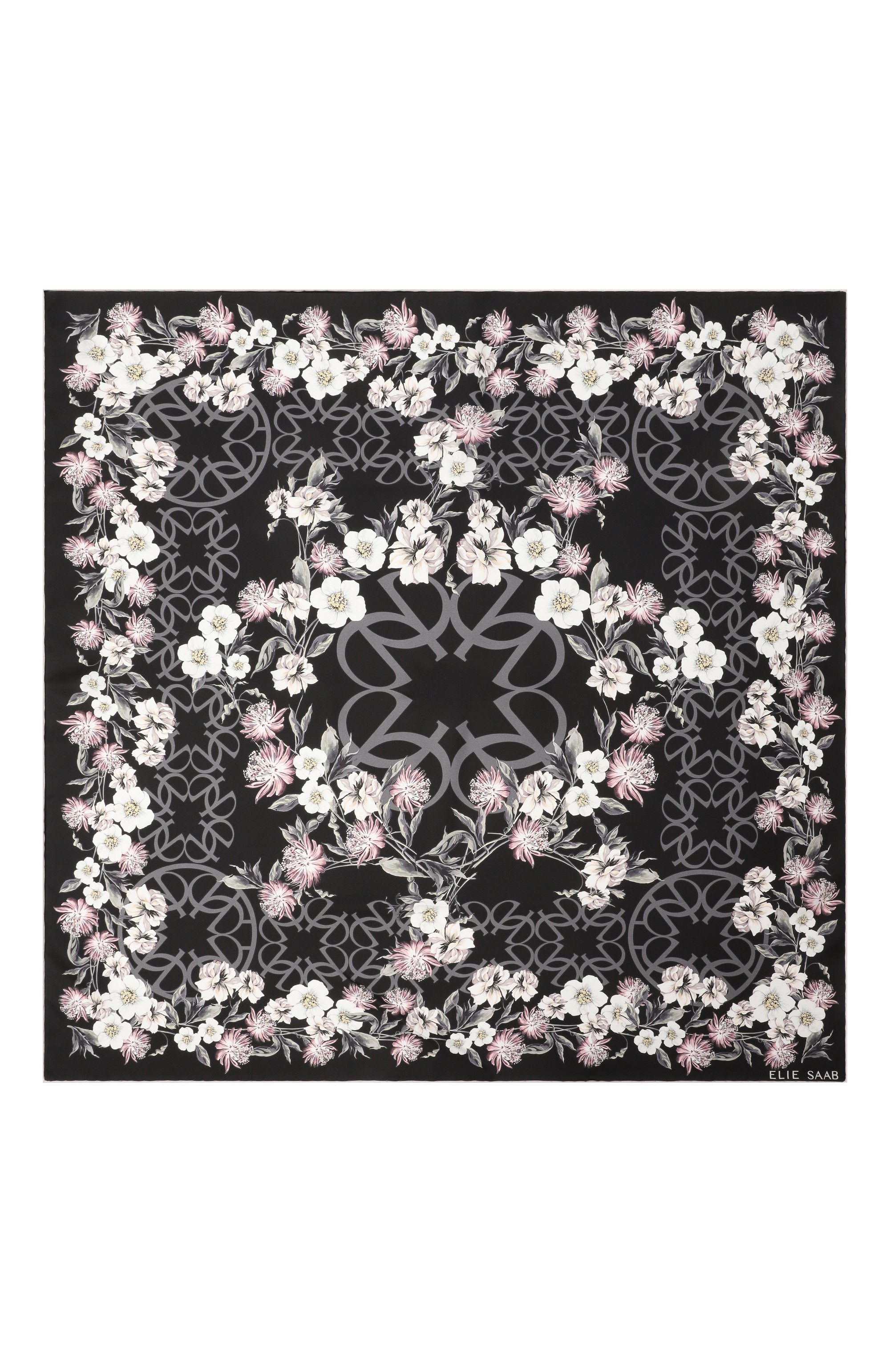 Шелковый платок ELIE SAAB, арт. SE9090SR686, фото 4