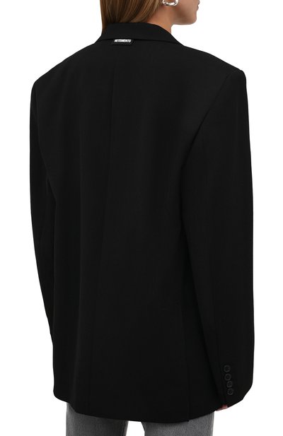 Жакет из вискозы и шерсти VETEMENTS, арт. UA52JA350B 1500/W, фото 4