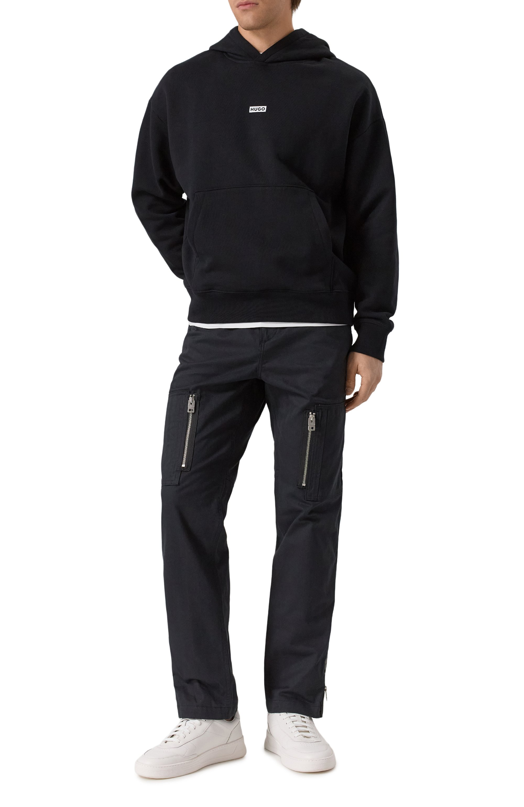 Хлопковые брюки HUGO, арт. 50541379, фото 2