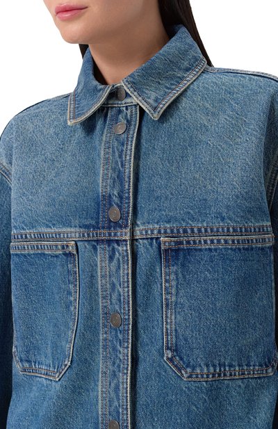 Джинсовая рубашка 12 STOREEZ, арт. 129659, фото 5