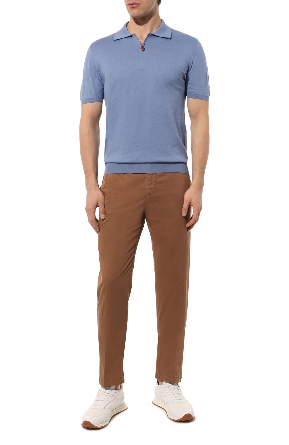 Хлопковое поло KITON, арт. UK33Z, фото 2