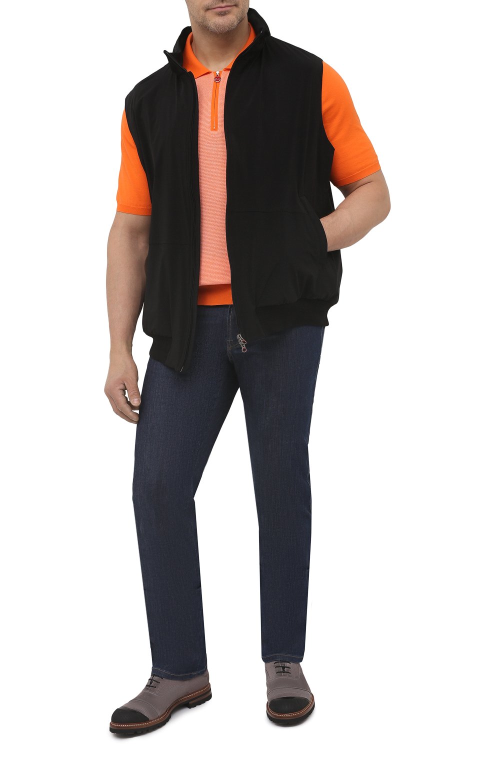 Хлопковое поло KITON, арт. UK1253L, фото 2