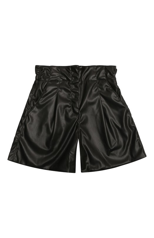 

Шорты из экокожи Philosophy di Lorenzo Serafini Kids, Чёрный