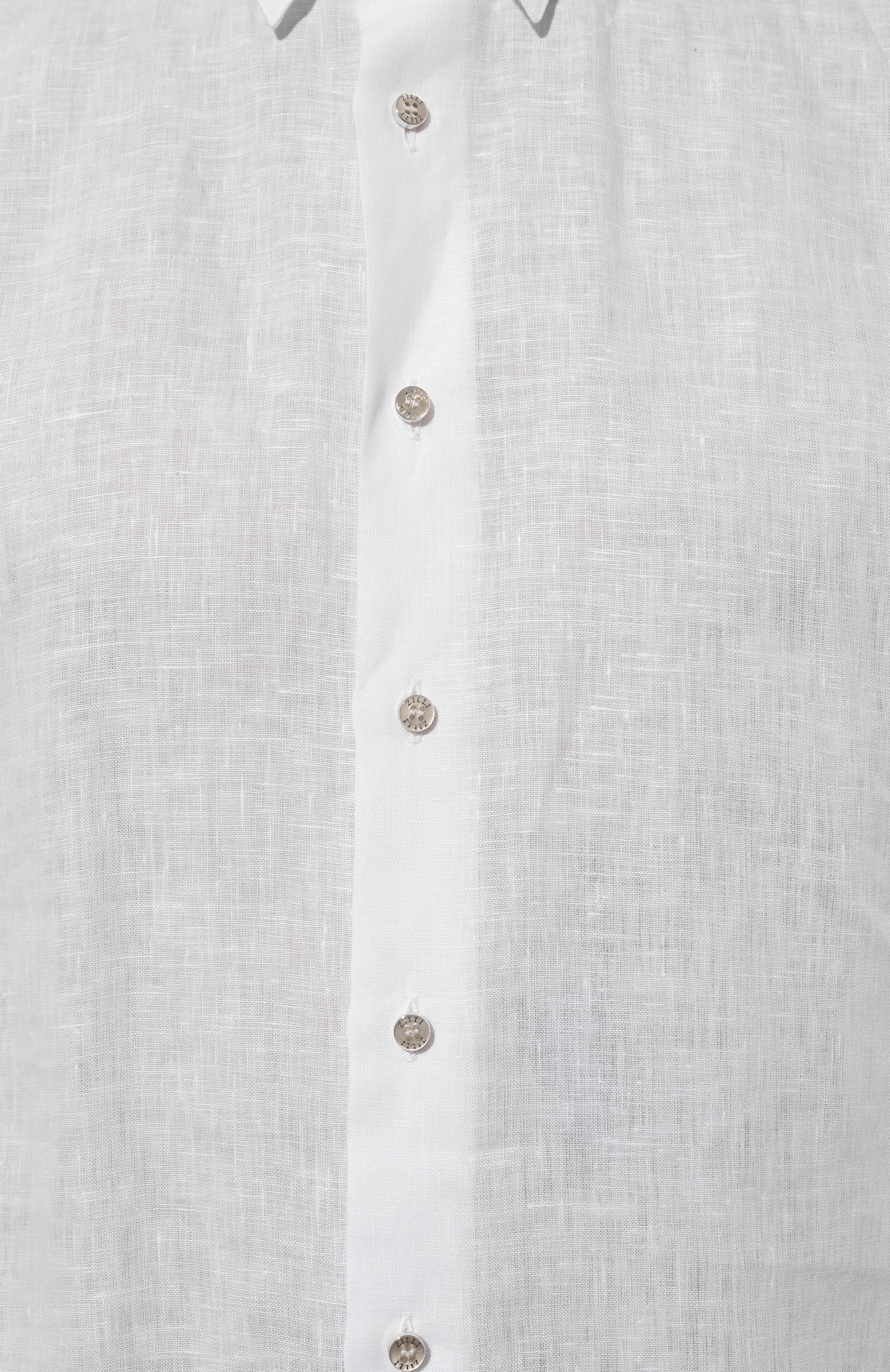 Льняная рубашка ZILLI, арт. LINAM1M08008406SU, фото 5