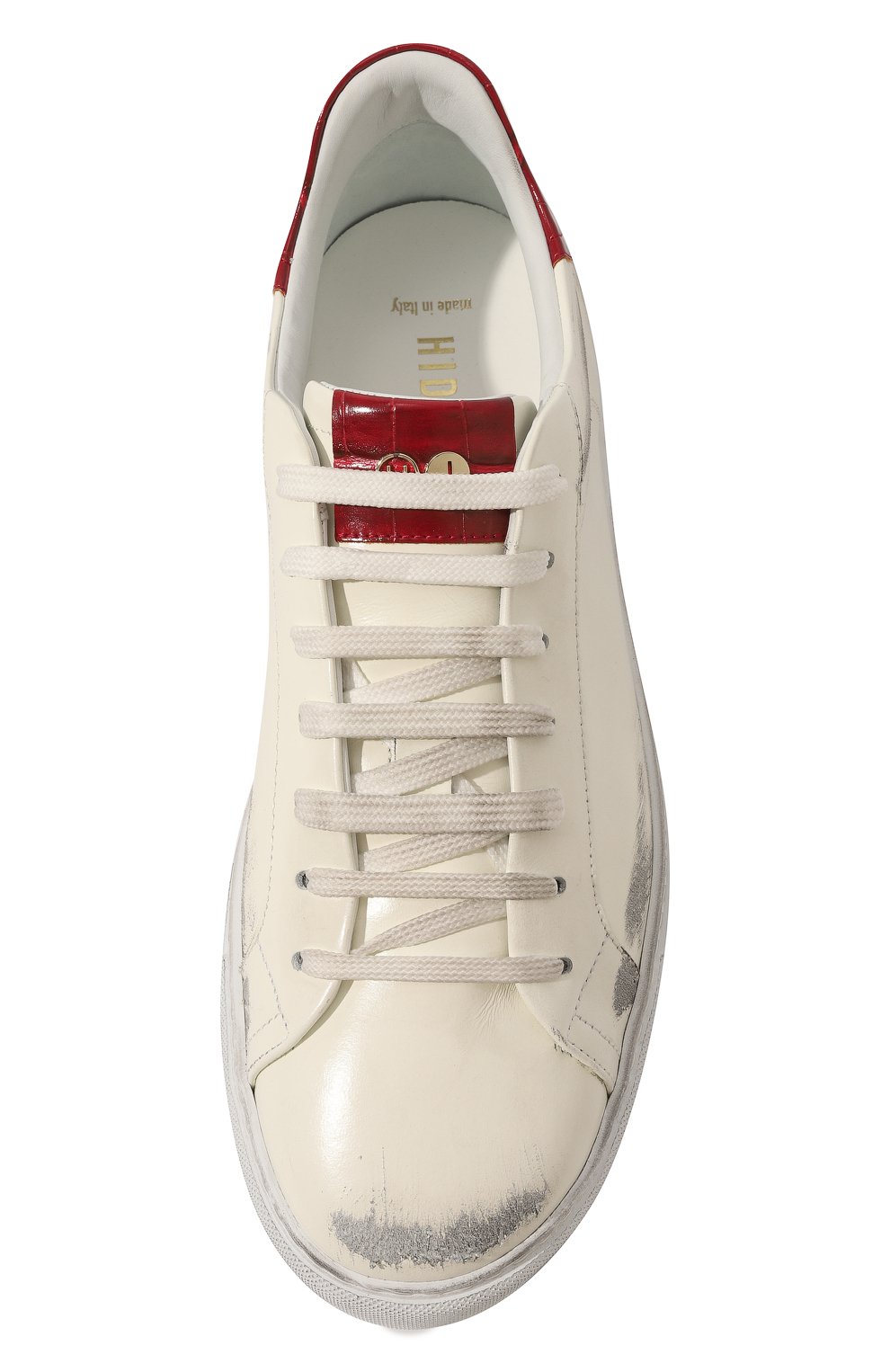 Кожаные кеды sky abra HIDE AND JACK, арт. SKYLABRRED, фото 6