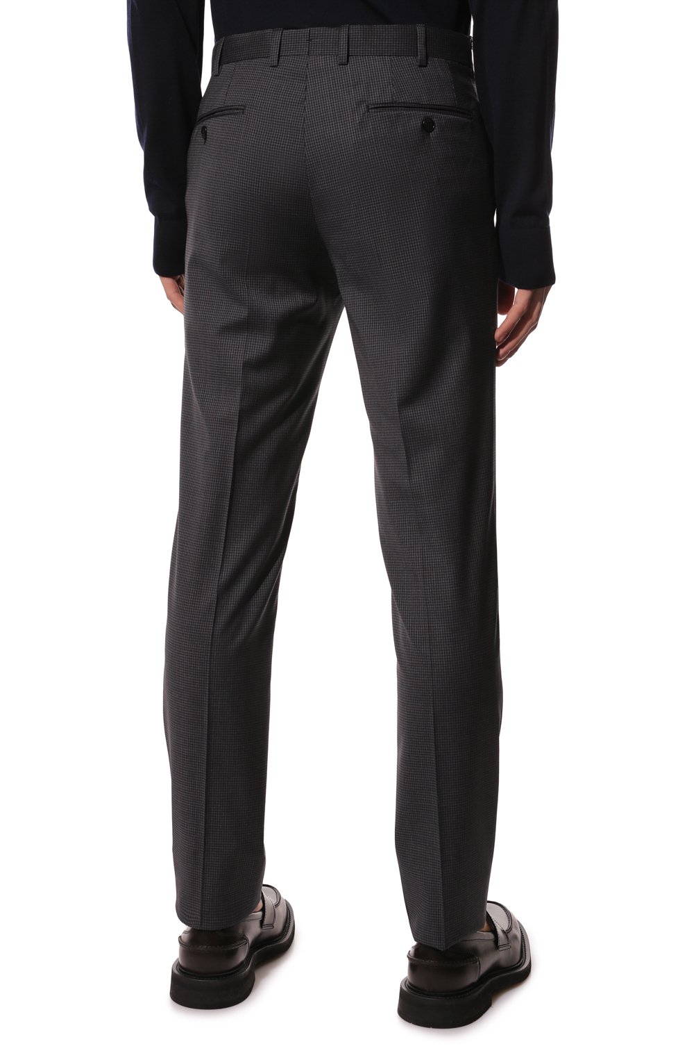 Шерстяные брюки BRIONI, арт. RPL80N/P9A1U/MEGEVE, фото 4