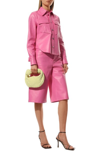 Кожаные шорты BOTTEGA VENETA, арт. 690076/VKV90, фото 2