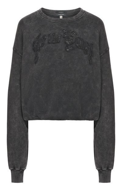 Женский свитшот из хлопка и лиоцелла R13, арт. R13WK260-K0010