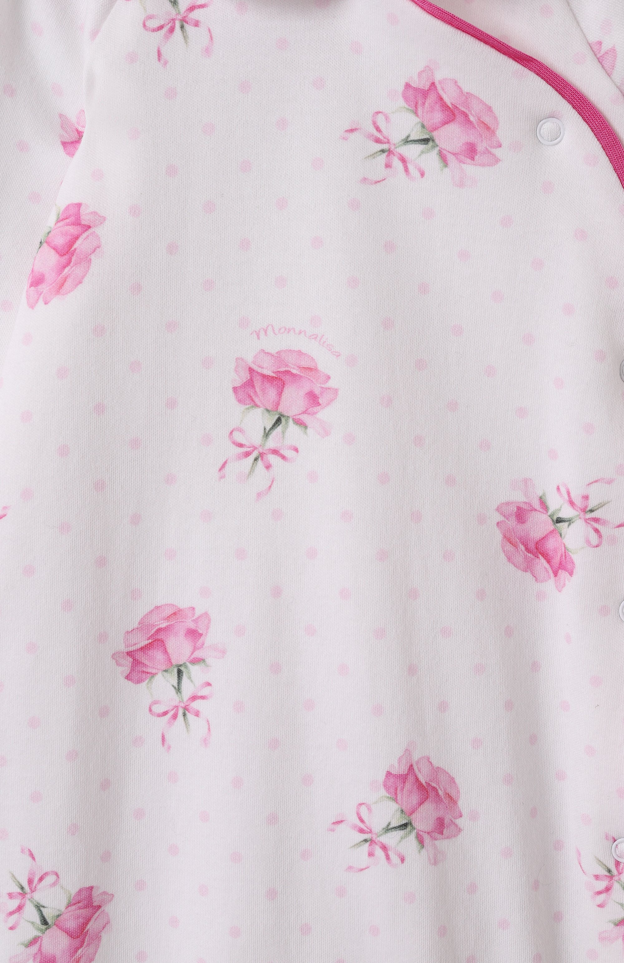 Хлопковый комбинезон MONNALISA, арт. 35E205, фото 3