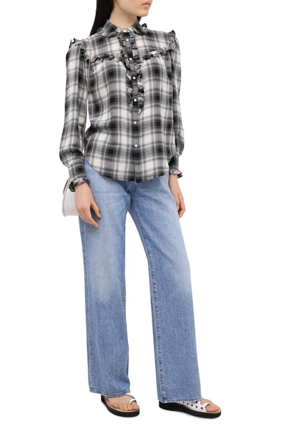 Рубашка из хлопка и вискозы POLO RALPH LAUREN, арт. 211801104, фото 2