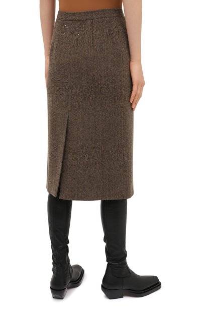 Шерстяная юбка MAISON MARGIELA, арт. S51MA0422/S53184, фото 4