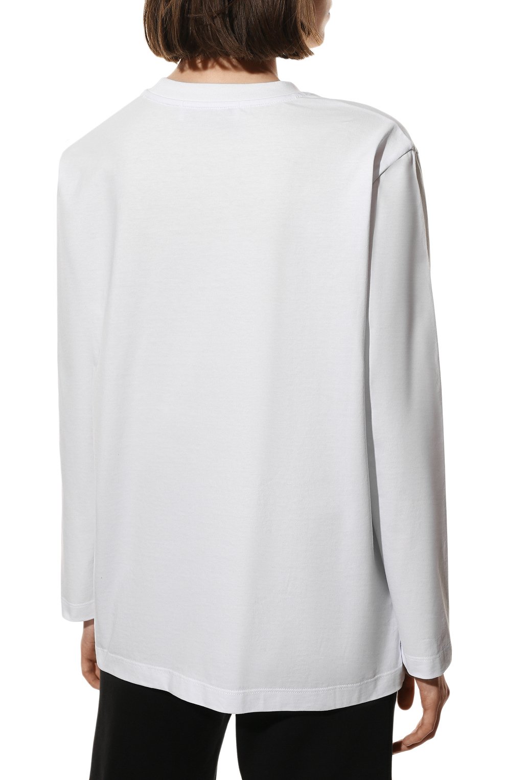 Хлопковый лонгслив MSGM, арт. 2000MDM501 200002, фото 4
