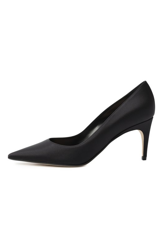 Атласные туфли MVST by Sergio Rossi MVST B14270-SATIN Чёрный  B14270-SATIN Фото 4
